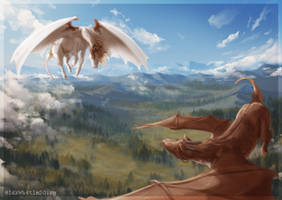 Flying games (speedpaint)
