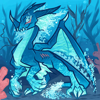 Water Dragon, Blue Dragon Elemental