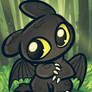 Chibi Toothless, How to Train Your Dragon