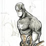 Captain America, sketch.