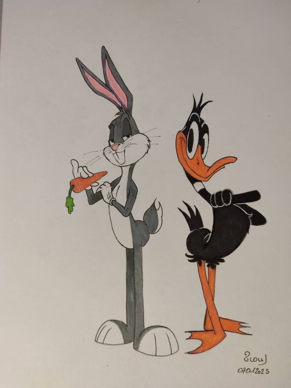 Bugs Bunny And Daffy Duck By Sioul64 On DeviantArt bugs-bunny-and-daffy-duck-by-sioul64-on-deviantart