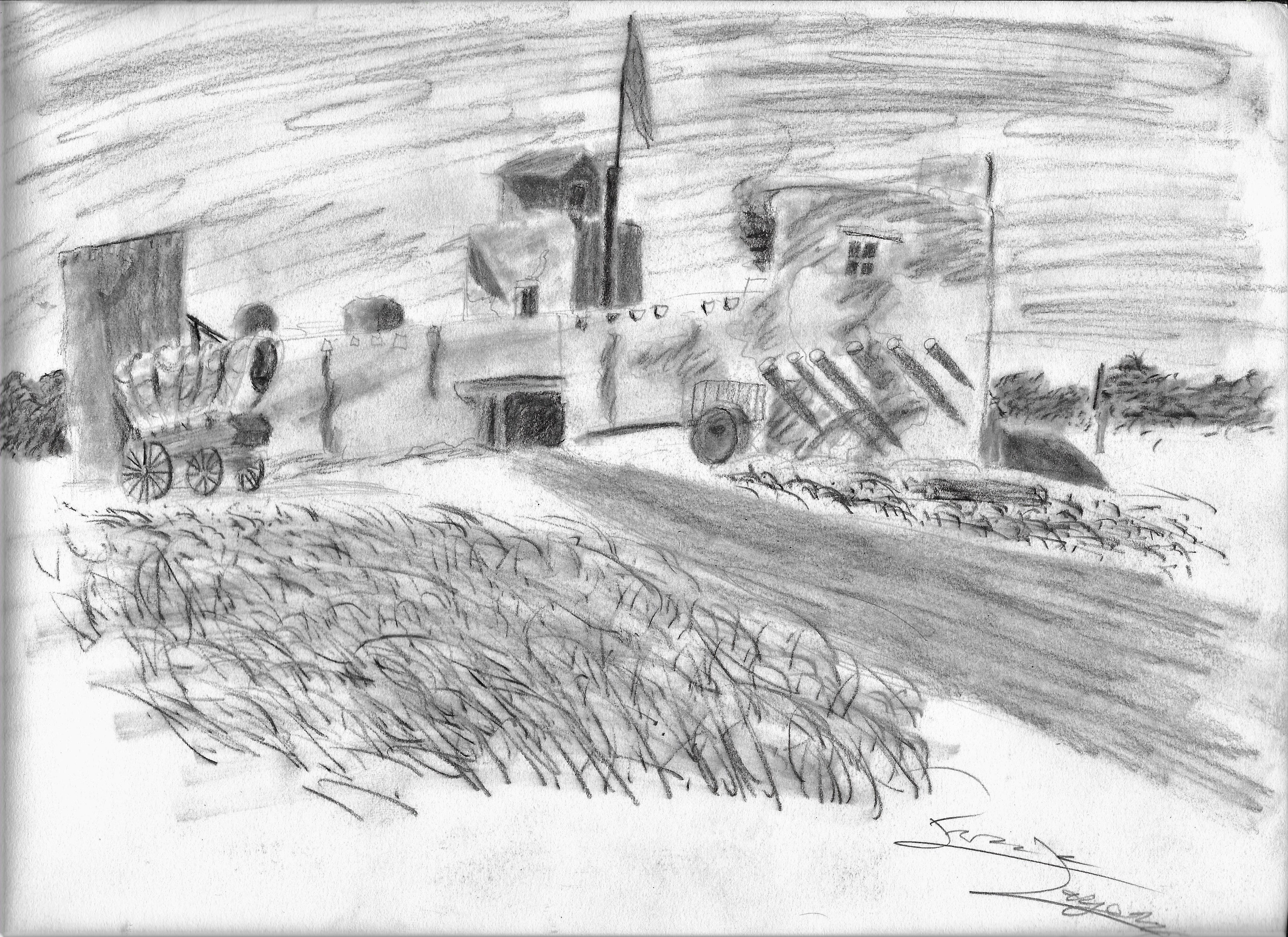 Bents Fort Outside