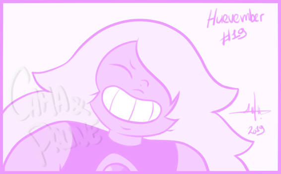 Huevember 2019 SU - 18 - Amethyst