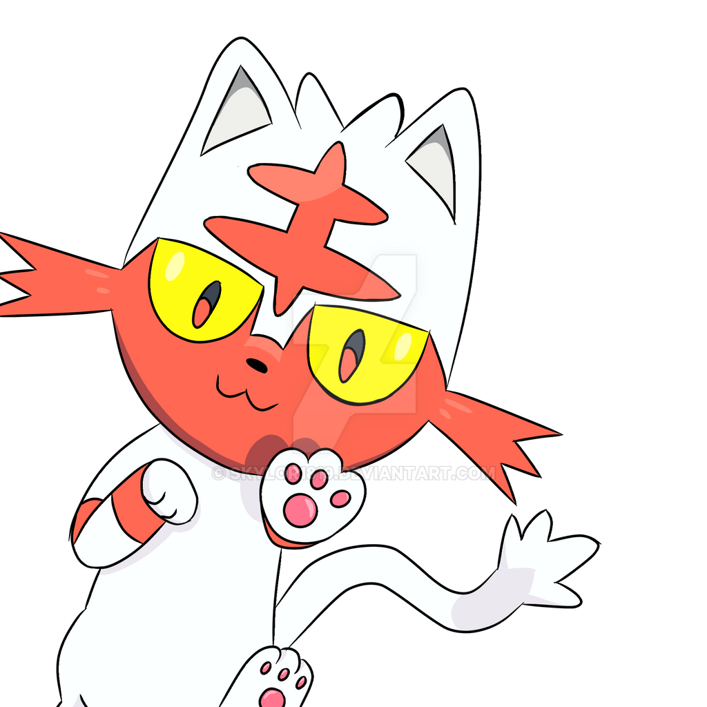 pokemon #10 Adorable Shiny Litten! by Skylor1819 on DeviantArt