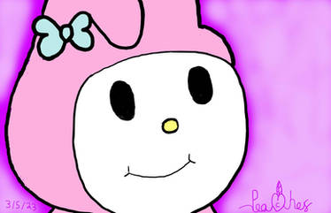 My Melody first attempt in my life!!!CUTIE!!!