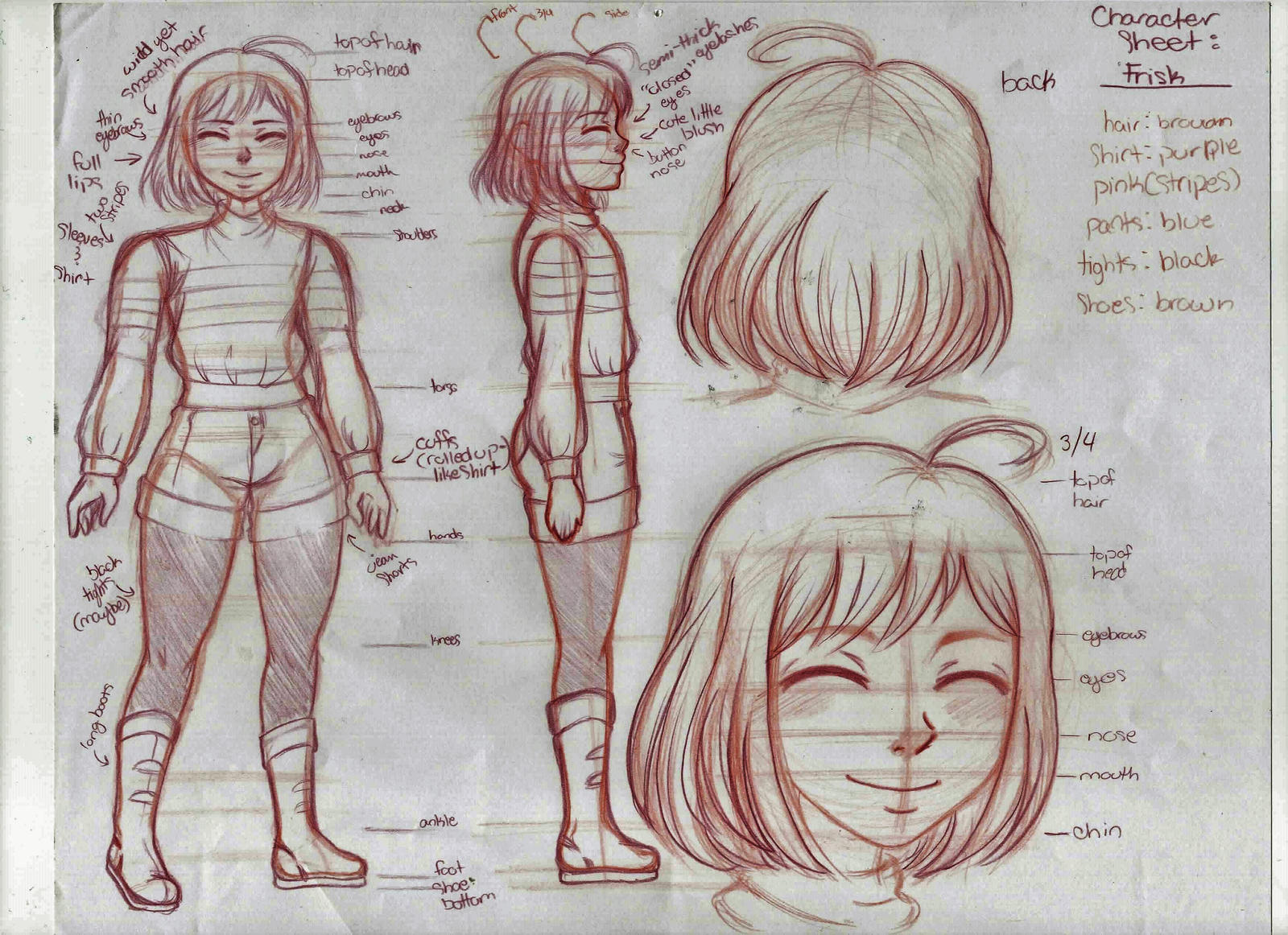 Frisk Example Template Frisk-Character Sheet by LeeNeji4evs on DeviantArt