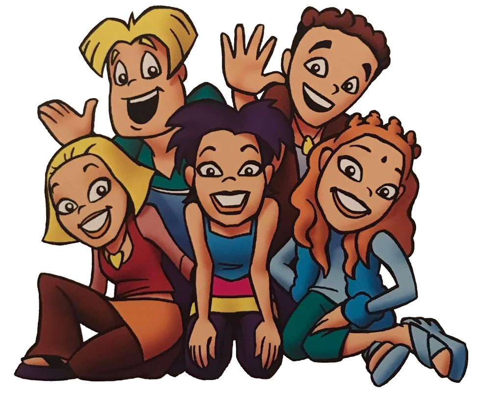 5 R Cartoon Hi-5 Cartoon (1999-2000) by ZombiethekidRUS on DeviantArt