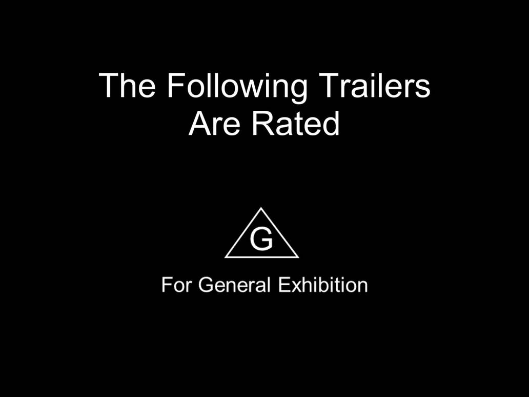 The Following Trailers Are Rated G (1996-2002) by ZombiethekidRUS on ...