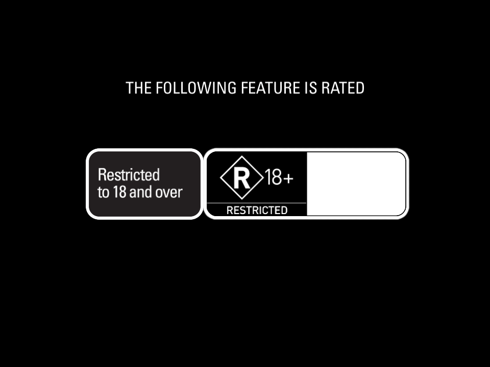 The Following Feature Is Rated R18+ (2005) by ZombiethekidRUS on DeviantArt