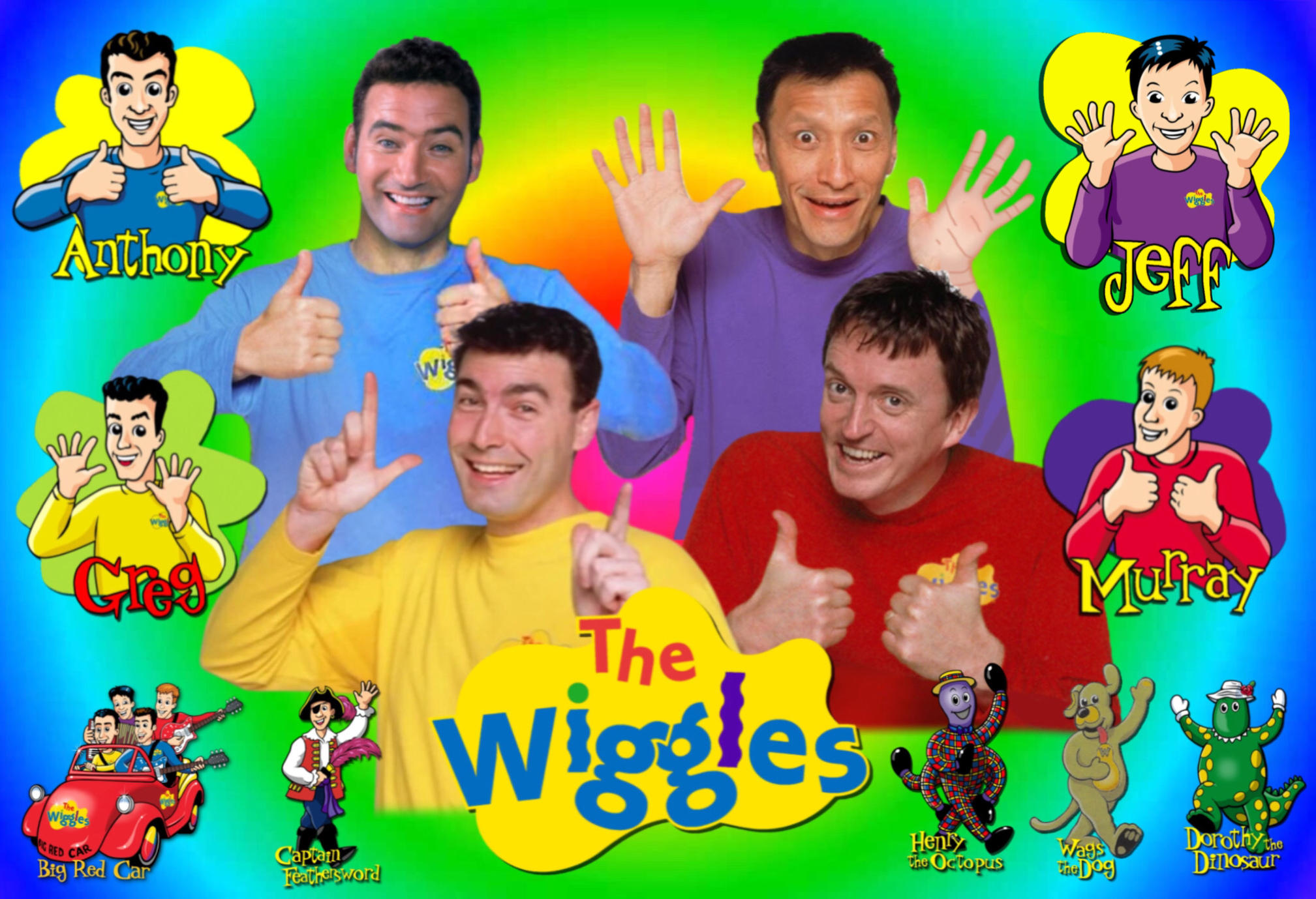 The Wiggles 2002 Poster by ZombiethekidRUS on DeviantArt The Wiggles 2002 Poster by ZombiethekidRUS on DeviantArt
