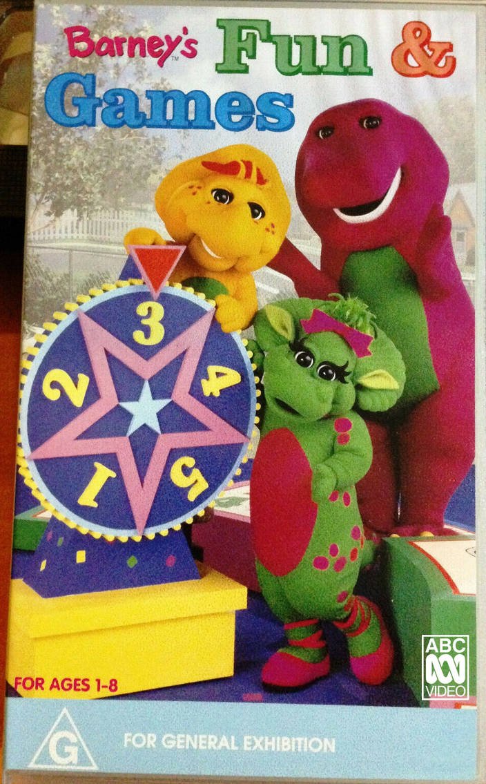 Barney s Fun And Games 1996 AUS VHS ABC Version By ZombiethekidRUS On barney-s-fun-and-games-1996-aus-vhs-abc-version-by-zombiethekidrus-on