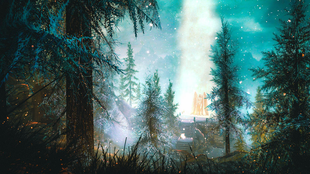 Cleansing Light - Skyrim by WatchTheSkiies