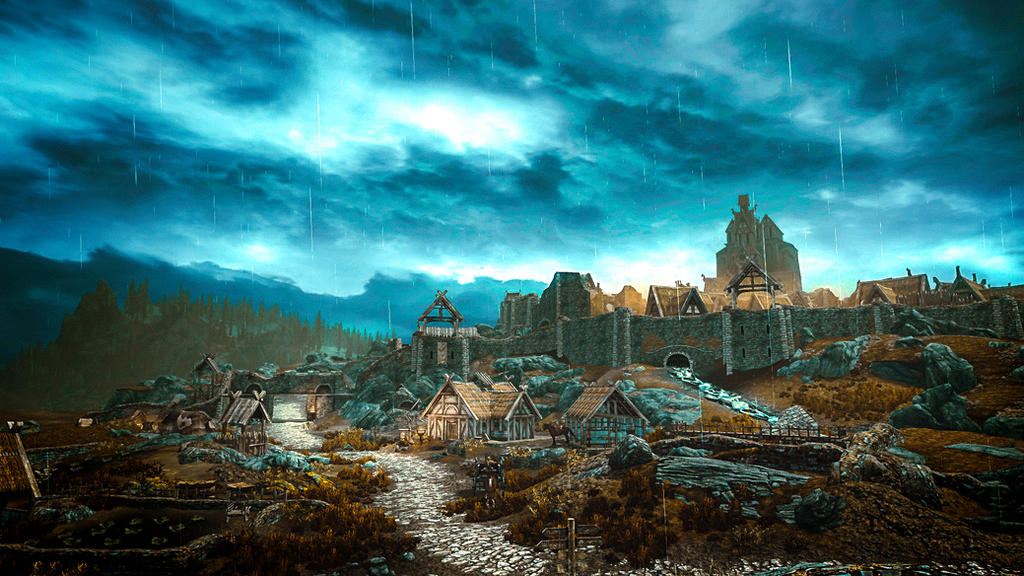 Whiterun II - Skyrim by WatchTheSkiies