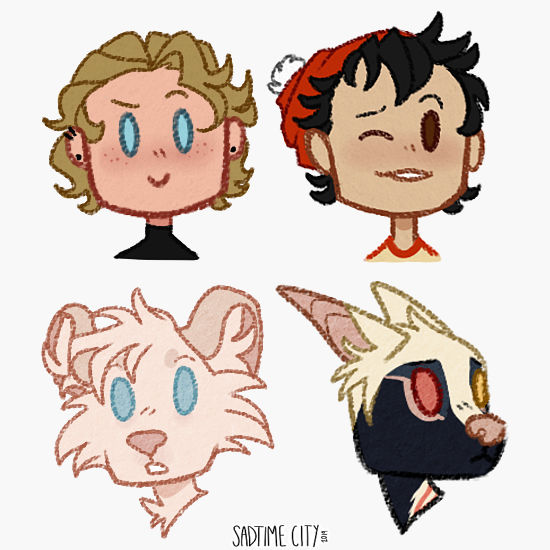 Chibi Batch | Commission Examples by xnverst on DeviantArt