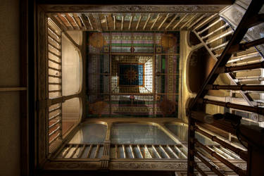 Art Nouveau Skylight