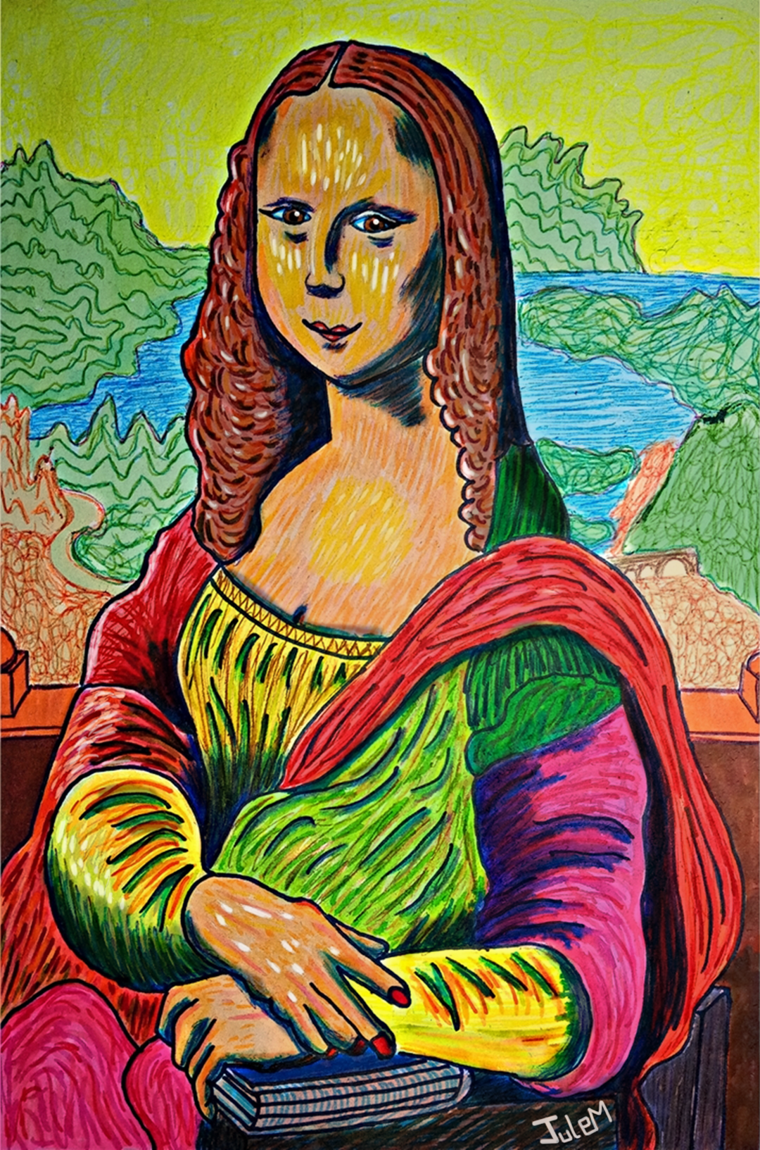 The Mona Lisa by julem92 on DeviantArt The Mona Lisa by julem92 on DeviantArt
