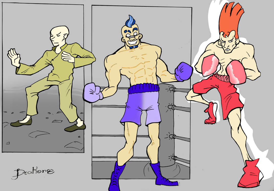 Pushfighter Deviantart Fighters by drakonos85 on DeviantArt