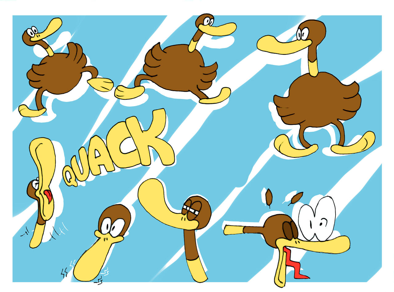 Cartoon Pato by drakonos85 on DeviantArt