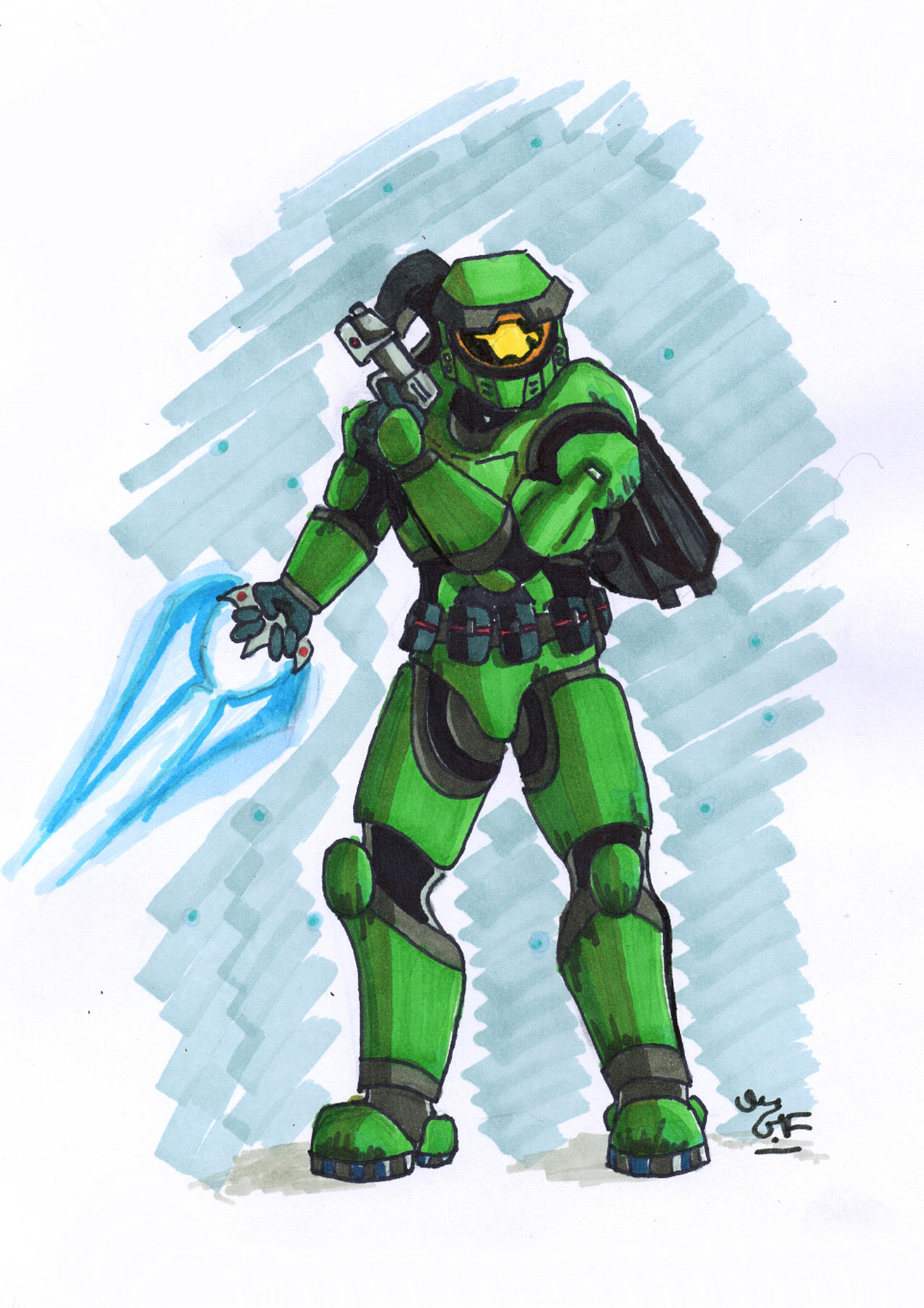 Master chief Halo CE by MrPurplee on DeviantArt