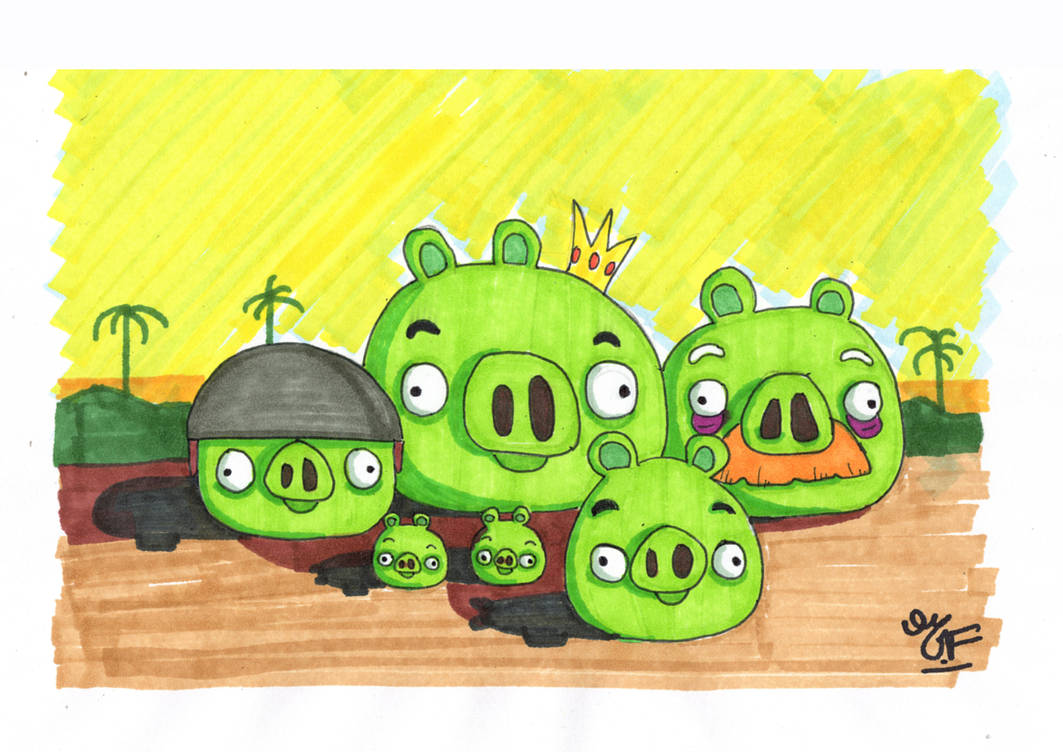Los Cerditos By MrPurplee On DeviantArt