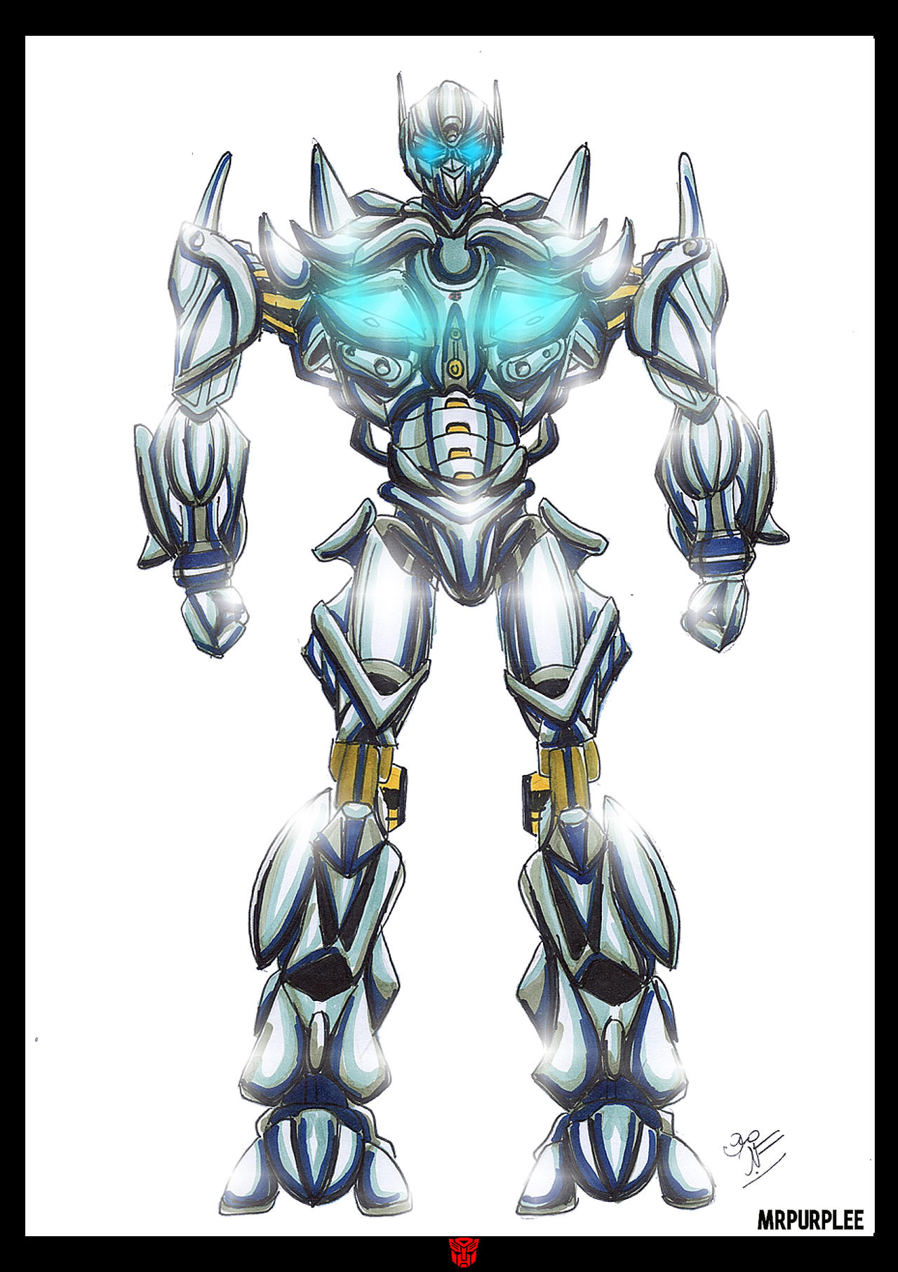 Optimus Prime Protoform by MrPurplee on DeviantArt