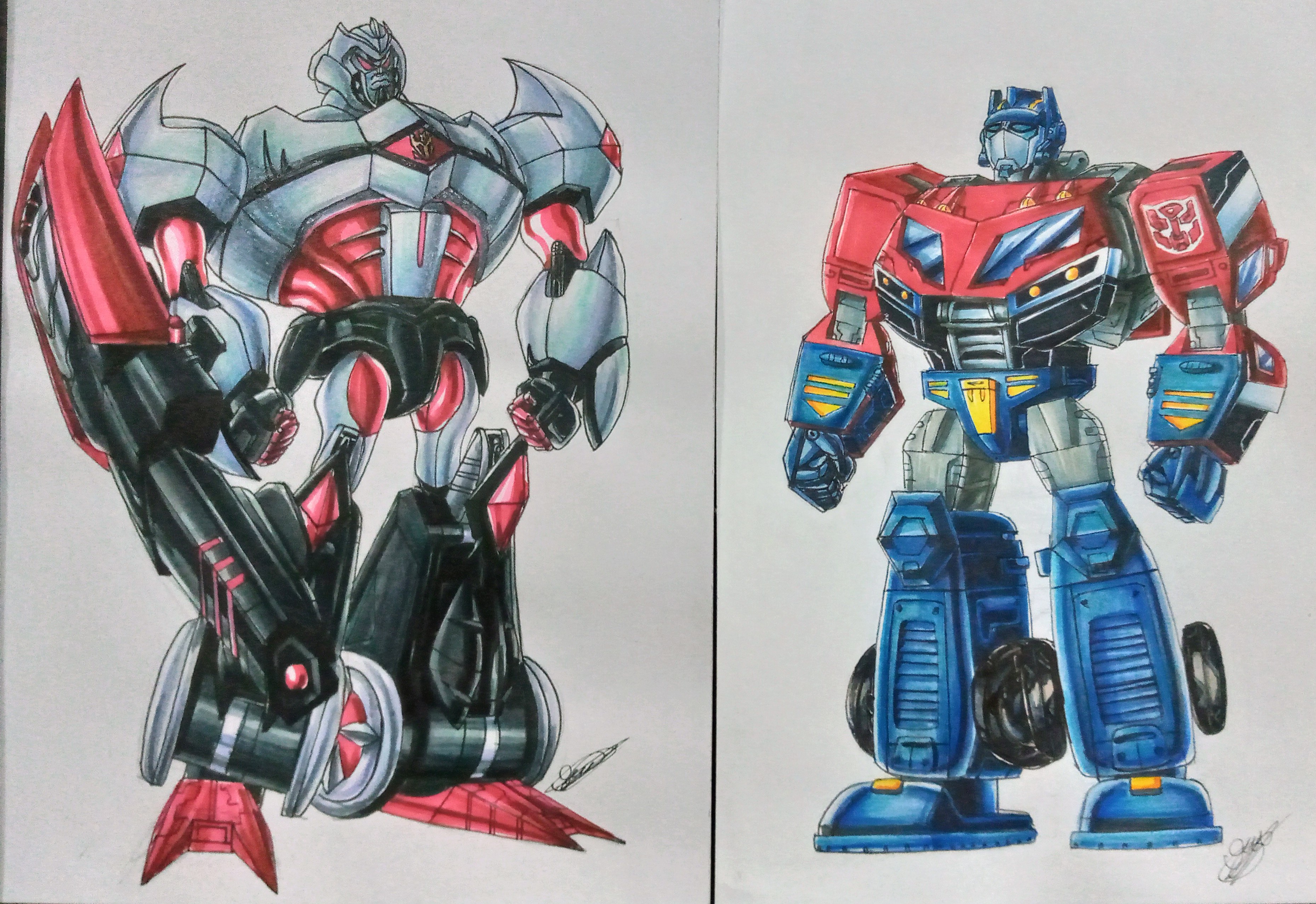 Optimus Prime And Megatron Animated By MrPurplee On DeviantArt optimus-prime-and-megatron-animated-by-mrpurplee-on-deviantart