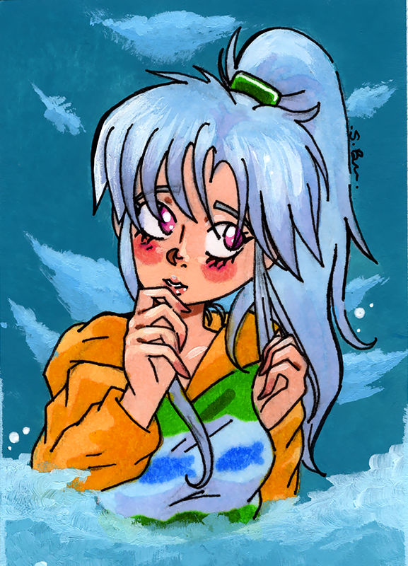 Botan Speedpaint YYH by HoneyedSpleen on DeviantArt