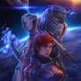 Mass Effect fanart for Zine