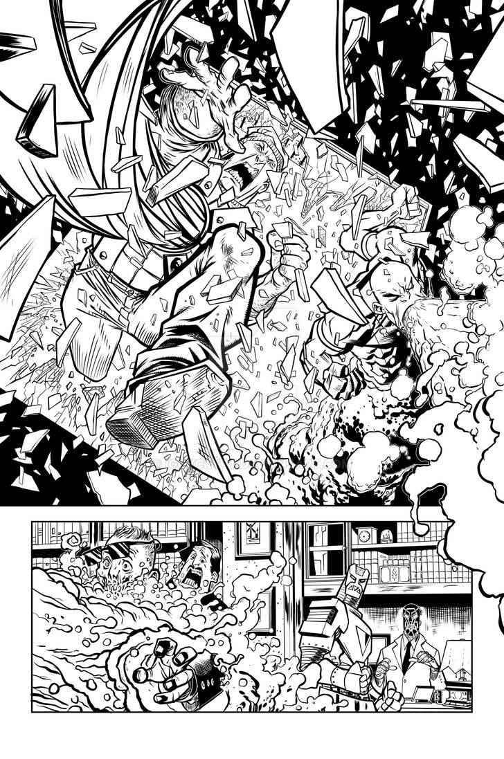 Invincible 83 Inking fun by Iggycrypt on DeviantArt