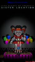 Happy 5th anniversary FNAF Sister Location