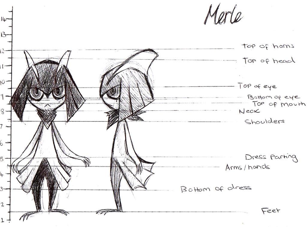 Merle Character Merle Sheet by Sepia-Zorua on DeviantArt