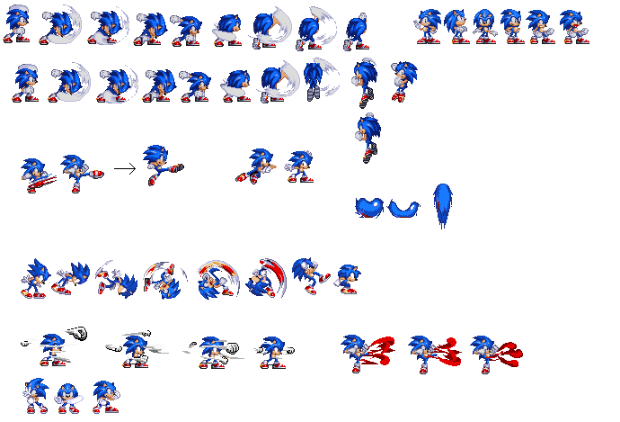 Sonic Chaos Sprites Better Colors by PixelMuigio44 on DeviantArt