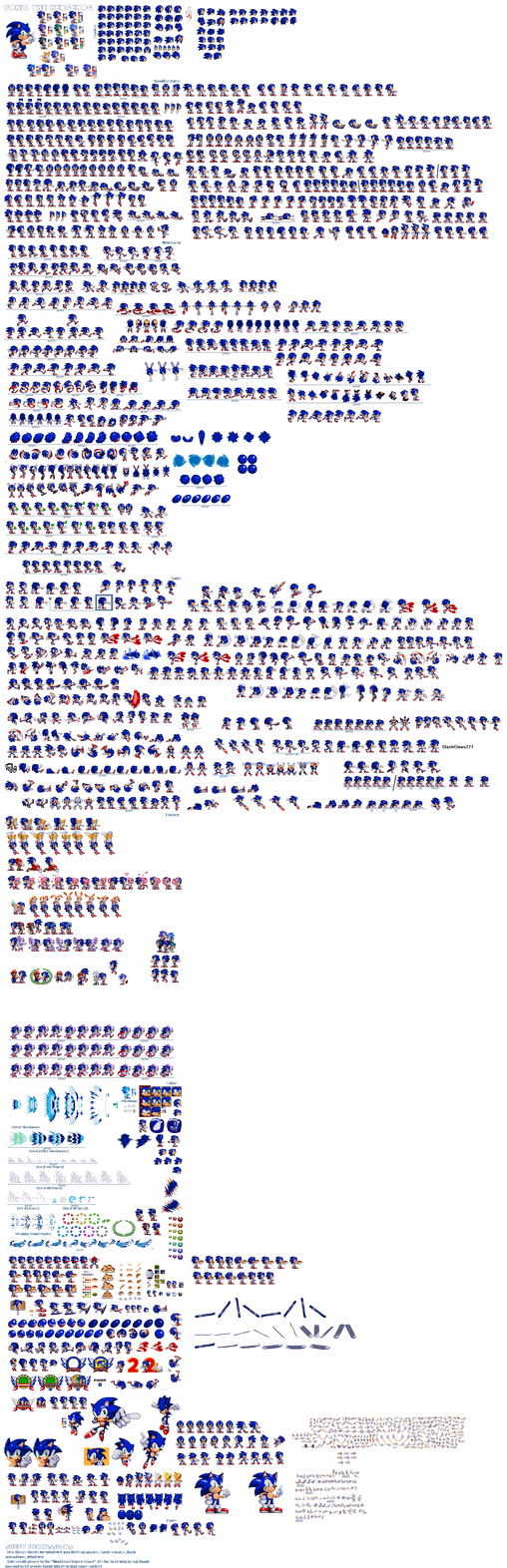 Sonic.exe Green Hill blood river sprites by MattSpriteMaster on
