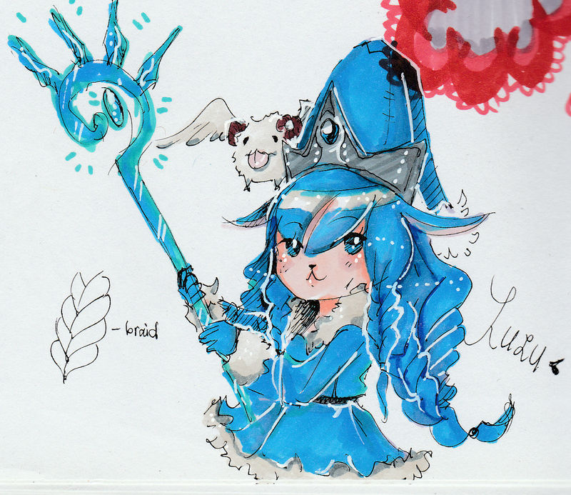 Sketchy Copics - Winter Wonder Lulu