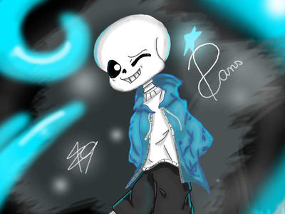 Sans undertale fan art by ZelQuiwi on DeviantArt