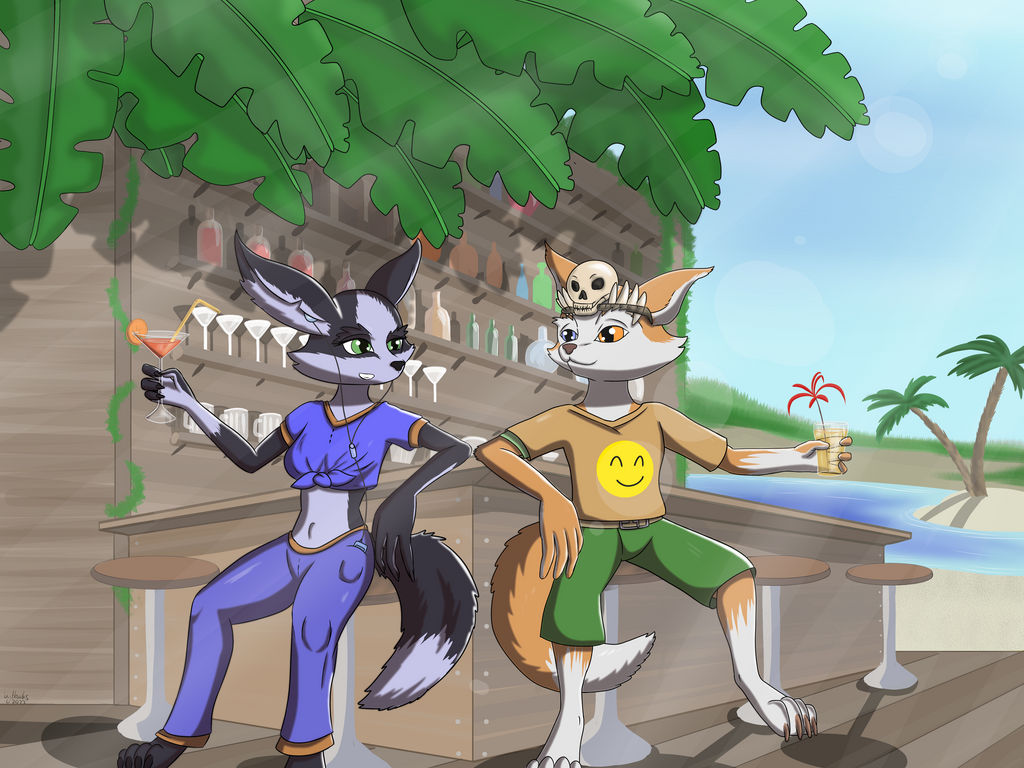 mage - animation by iyna08 on deviantart Images High... Commission - Vulpera at a Bbeach bar by Iyna08 on DeviantArt