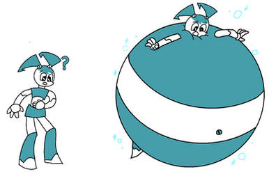 Inflated Jenny on XJ9000-Pounds - DeviantArt