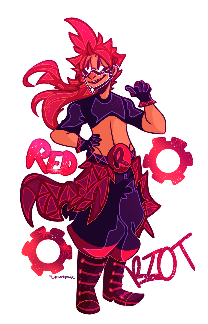 Pro Hero: Red Riot! by QwertyTop777 on DeviantArt