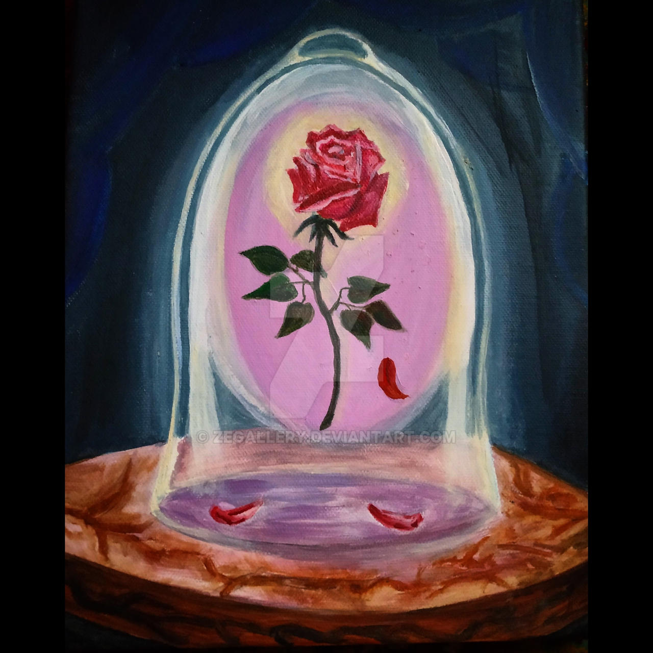 Belle's rose by zegallery on DeviantArt