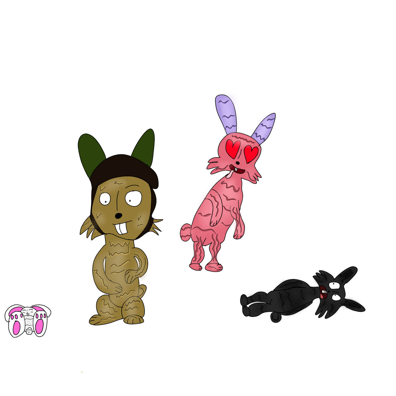 Reggae Rabbits by what4352 on DeviantArt
