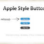 Apple buttons style - PSD