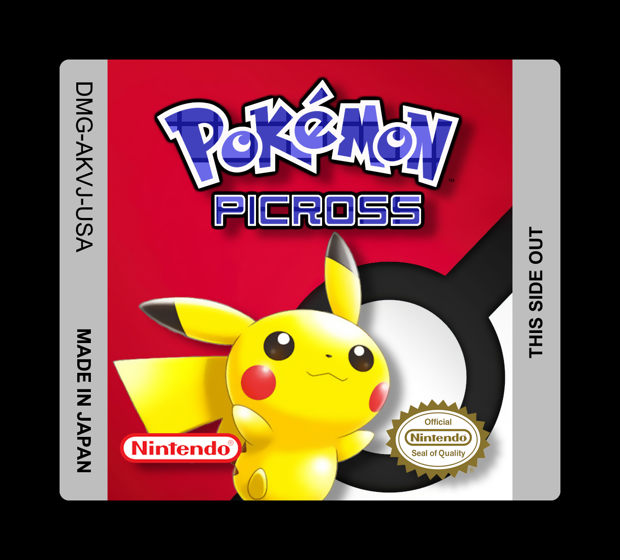 Nintendo Gameboy Color Pokemon Picross USA Sticker by BETACRYSTAL on ...