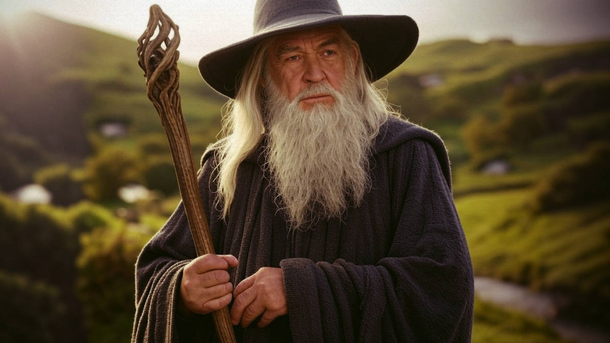 The Lord of the Rings Gandalf Sean Connery by BETACRYSTAL on DeviantArt