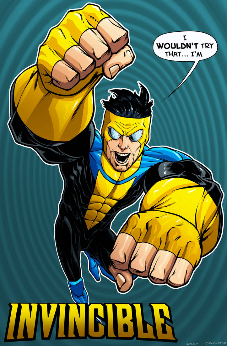 Invincible by dwaynebiddixart on DeviantArt