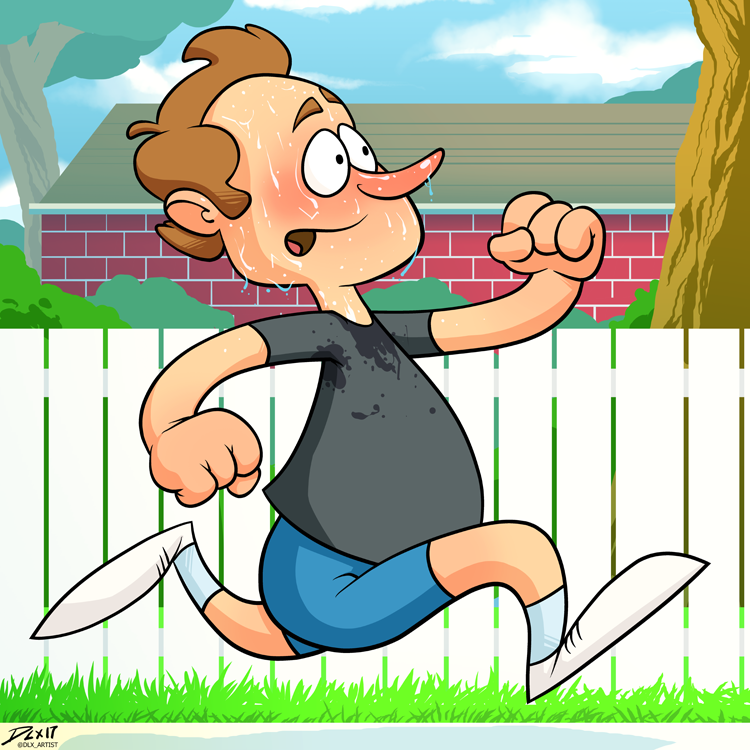Deviantart Front View Running Running by dwaynebiddixart on DeviantArt