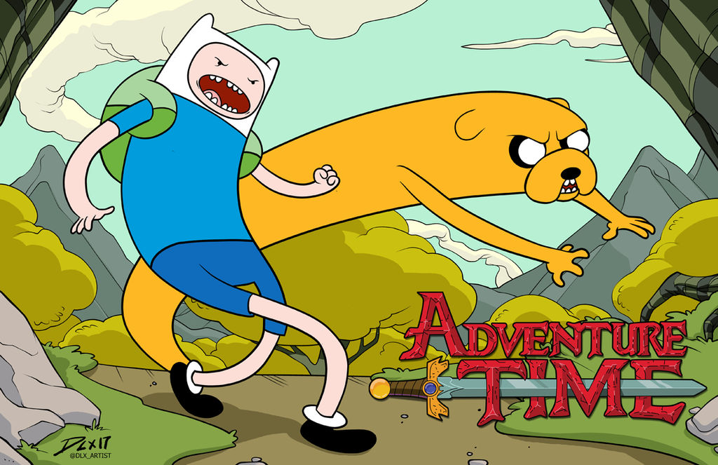 Adventure Time Deviantart Intro Adventure Time by dwaynebiddixart on DeviantArt
