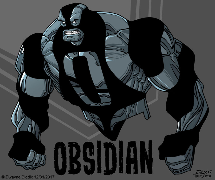 Obsidia Dc Obsidian by dwaynebiddixart on DeviantArt