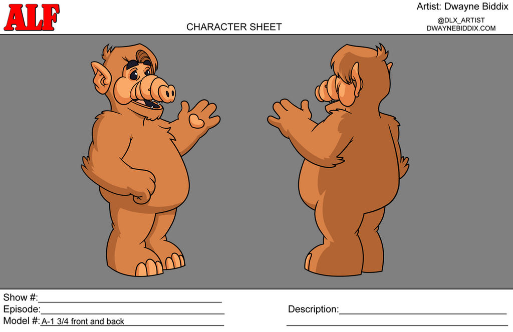 Alf Sprites Alf by dwaynebiddixart on DeviantArt