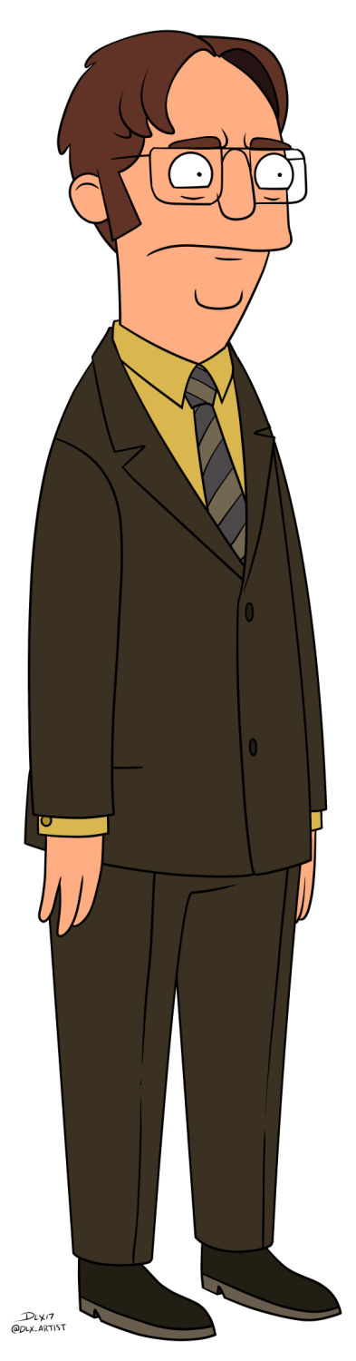 Dwight Ruler Dwight by dwaynebiddixart on DeviantArt