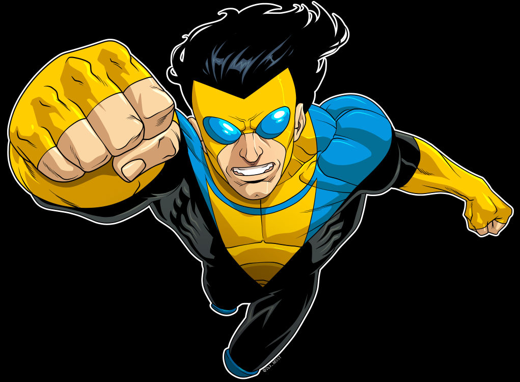 Invincible by dwaynebiddixart on DeviantArt